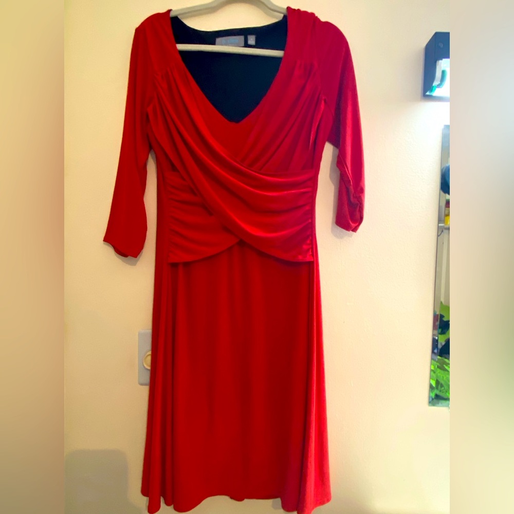 RED DRESS - b-slim NY COLLECTION| Size M